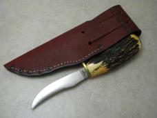 Case  XX USA Stag 523-3 1/4 Small Game Fixed Blade Sheath Knife in Box w/Sheath 