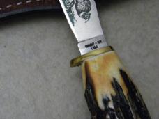 Case  XX USA Stag 523-3 1/4 Small Game Fixed Blade Sheath Knife in Box w/Sheath 