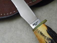 Case  XX USA Stag 523-3 1/4 Small Game Fixed Blade Sheath Knife in Box w/Sheath 