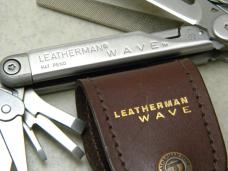 Leatherman USA WAVE Portland OR Multi Tool Knife w/Leather Pouch
