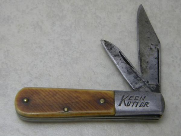 Vintage Keen Kutter 828 Saw Cut Bone Barlow Knife