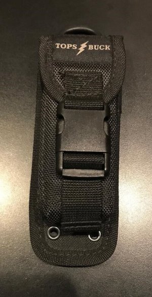 Ballistic Nylon Belt Sheath for Buck TOPS CSAR-T Tactical Pocket Knives
