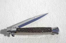NEW FRANK BELTRAME 11" GENUINE STAG ITALIAN STILETTO