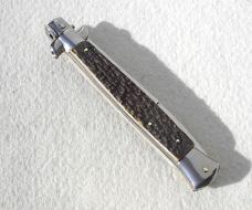 NEW FRANK BELTRAME 11" GENUINE STAG ITALIAN STILETTO