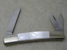 Parker Cut Co Pearl Chickmauga 3 Blade Congress Whittler Knife 