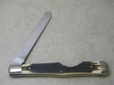 Queen 1996 #62EO Imitation Stag Easy Open Long Jack Knife 