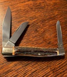 BULLDOG COWBOY PET STOCKMAN FINE STAG