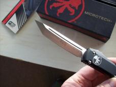 Microtech OTF Ultratech T/E Satin Standard 123-4 UNUSED Brand New in the Box W/Papers