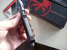 Microtech OTF Ultratech T/E Satin Standard 123-4 UNUSED Brand New in the Box W/Papers