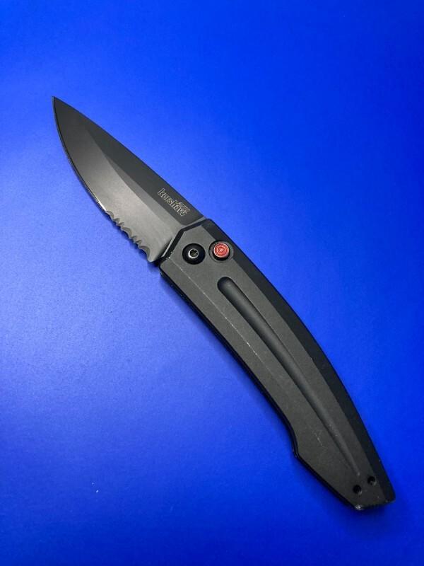 Kershaw Launch 2 Automatic Knife Black Aluminum 7200BLKST