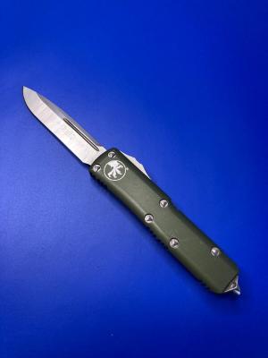Microtech UTX-85 S/E OTF Automatic Knife OD Green