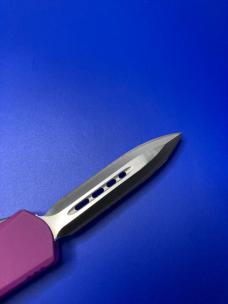 CobraTec Small FS-3 Purple OTF Knife with Sheath