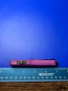 CobraTec Small FS-3 Purple OTF Knife with Sheath