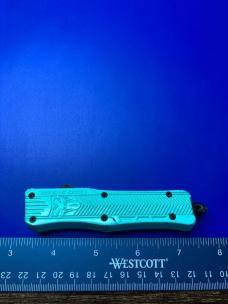 CobraTec Small CTK-1 Tiffany Blue OTF Knife