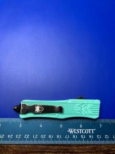 CobraTec Small CTK-1 Tiffany Blue OTF Knife
