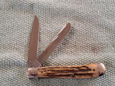 Great Eastern Cutlery (GEC) Model 488210; "Slim Dog Leg" Traditional Trapper Great Eastern Cutlery (GEC) Model 488210; "Slim Dog Leg" Traditional Trapper