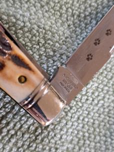 Great Eastern Cutlery (GEC) Model 488210; "Slim Dog Leg" Traditional Trapper Great Eastern Cutlery (GEC) Model 488210; "Slim Dog Leg" Traditional Trapper