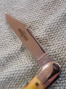 Great Eastern Cutlery (GEC) Ben Hogan knife; 651112; Lock-back; Calico Bone; #8 of 25