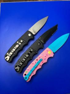 Lot of 3 Boke Kalashnikov Automatic Knives
