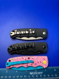 Lot of 3 Boke Kalashnikov Automatic Knives