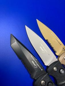 Lot of 3 Boke Kalashnikov Automatic Knives