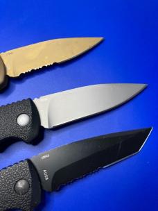 Lot of 3 Boke Kalashnikov Automatic Knives