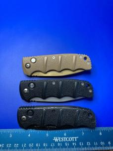 Lot of 3 Boke Kalashnikov Automatic Knives