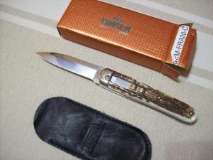 The Baron A.G.A. Campolin Unusual French Design Italian Genuine Stag/Antler UNUSED NIB.