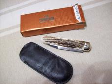 The Baron A.G.A. Campolin Unusual French Design Italian Genuine Stag/Antler UNUSED NIB. The Baron A.G.A. Campolin Unusual French Design Italian Genuine Stag/Antler UNUSED NIB.