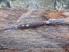 EARLY SCHRADE CUT CO WALDEN NY DOUBLE PUSH BUTTON SWITCHBLADE EARLY SCHRADE CUT CO WALDEN NY DOUBLE PUSH BUTTON SWITCHBLADE