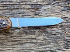 EARLY SCHRADE CUT CO WALDEN NY DOUBLE PUSH BUTTON SWITCHBLADE EARLY SCHRADE CUT CO WALDEN NY DOUBLE PUSH BUTTON SWITCHBLADE
