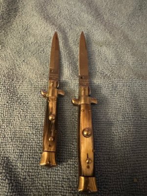 14cm and 16cm d stamped ring cutlery B svobodas