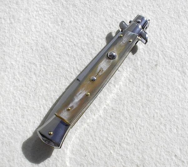 NEW FRANK BELTRAME 11" GENUINE BRAZILIAN HORN ITALIAN STILETTO
