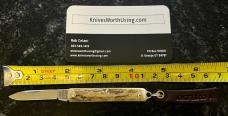Great Eastern Cutlery #052121SS (Stainless Steel) Keychain Knife, Stag Handle, New (GEC 05) Great Eastern Cutlery #052121SS (Stainless Steel) Keychain Knife, Stag Handle, New (GEC 05)