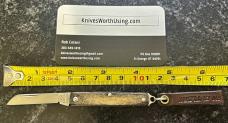 Great Eastern Cutlery #053121SS (Stainless Steel) Keychain Knife, Stag Handle, New (GEC 05) #1 Great Eastern Cutlery #053121SS (Stainless Steel) Keychain Knife, Stag Handle, New (GEC 05) #1