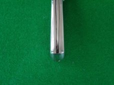 c.1950's-60's Large INOX German or Italian Engine Turned Metal Handle Ball/Button Open/Close 