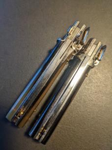 AGA CAMPOLIN DUO SET...15 CM...6 INCH MINI DOMINUS SLIMLINE HONEY HORN SET AGA CAMPOLIN DUO SET...15 CM...6 INCH MINI DOMINUS SLIMLINE HONEY HORN SET