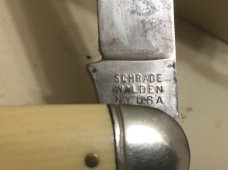 Schrade Walden 2 blade carbon steel Schrade Walden 2 blade carbon steel