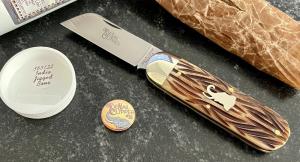 Great Eastern Cutlery Tidioute 363122 Toenail Clipper, India Jigged Bone Handle, GEC 36, New #1