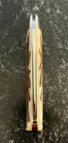 Great Eastern Cutlery Tidioute 363122 Toenail Clipper, India Jigged Bone Handle, GEC 36, New #1 Great Eastern Cutlery Tidioute 363122 Toenail Clipper, India Jigged Bone Handle, GEC 36, New #1