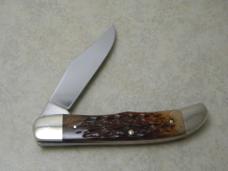 Schrade + USA LTD New York Museum Sterling Bone Folding Hunter Knife Schrade + USA LTD New York Museum Sterling Bone Folding Hunter Knife