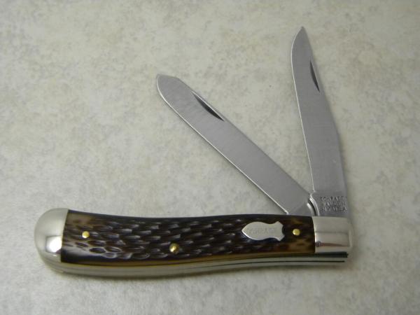 Schrade Walden NY USA 293 Delrin Trapper Knife Schrade Walden NY USA 293 Delrin Trapper Knife