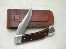 Uncle Henry Schrade+ LB5 USA "D Day Edition" Wood Lockback Knife in Leather Pouch Uncle Henry Schrade+ LB5 USA "D Day Edition" Wood Lockback Knife in Leather Pouch