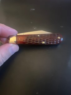 1965/69 Case XX USA 6216 1/2 Red Bone Handle Jack Knife With Two Blade 1965/69 Case XX USA 6216 1/2 Red Bone Handle Jack Knife With Two Blade