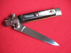 Vintage 1960's Italian Button Open Button Close Stiletto Switchblade Knife - New Old Stock Vintage 1960's Italian Button Open Button Close Stiletto Switchblade Knife - New Old Stock