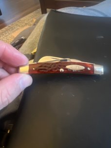 1974 Case XX USA 6 Dots Beautiful Red Bone Handle Congress With Four BladeS And Nickel Silver Bolste 1974 Case XX USA 6 Dots Beautiful Red Bone Handle Congress With Four BladeS And Nickel Silver Bolste