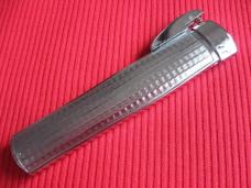 Older Chrome Plated Gravity Machined Handle OTF Knife