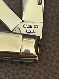 1976 Case XX USA 4 Dots 6205R Beaitiful Derlin Handle Razor With Tiered Nickel Silver Bolster 1976 Case XX USA 4 Dots 6205R Beaitiful Derlin Handle Razor With Tiered Nickel Silver Bolster