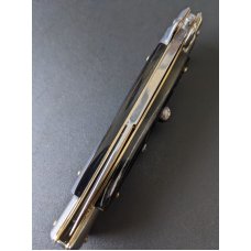 FRANK BELTRAME 23CM 9" BAYONET AUTO IN BUFFALO HORN...NEW FRANK BELTRAME 23CM 9" BAYONET AUTO IN BUFFALO HORN...NEW