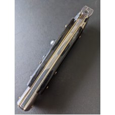 FRANK BELTRAME 23CM 9" BAYONET AUTO IN  BUFFALO HORN...NEW